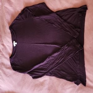 Wilfred Burgundy Long Sleeved Tee